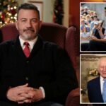 Jimmy Kimmel fará discurso no dia de Natal na TV do Reino Unido dizendo que 2025 é um “ano realmente ótimo” para o fascismo