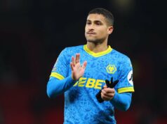 João Gomes igualou Casemiro na audição do Man United, Ruben Amorim ficará impressionado Joshua Zirkzee em ação durante a partida da Premier League entre Manchester United e Wolves em Old Trafford em 2025 em Manchester, Inglaterra.