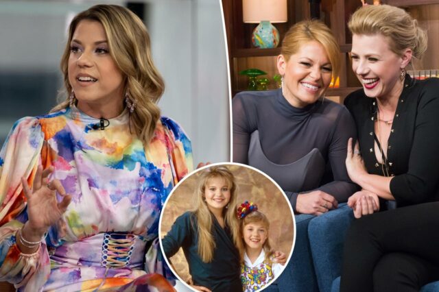 Jodie Sweetin apóia a ex-co-estrela de 'Full House' Candace Cameron Bure, apesar da política e da fé totalmente diferentes: 'A coisa mais próxima' de uma irmã
