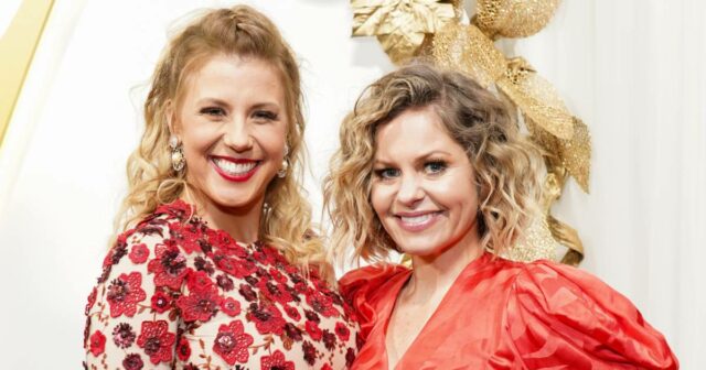 Candace Cameron Bure e Jodie Sweetin ao longo dos anos de seu relacionamento