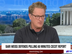 Joe Scarborough diz que ‘não houve um bom motivo’ para Bari Weiss lançar o artigo de ’60 minutos’ | Vídeo Joe Scarborough diz que 'não houve um bom motivo' para Bari Weiss lançar o artigo de '60 minutos' | Vídeo