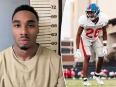 Jogador de Ole Miss preso dias antes do confronto do CFP Sugar Bowl com a Geórgia Jogador de Ole Miss preso dias antes do confronto do CFP Sugar Bowl com a Geórgia