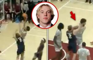 Jogador do Utah Tech suspenso por socar oponente após ser afundado Allen Sepulturas 1