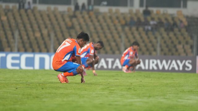 Jogadores do FC Goa fazem protesto silencioso no confronto ACL 2 contra Istiklol por causa da crise do futebol indiano
