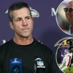 John Harbaugh não está preocupado com a segurança de seu emprego nos Ravens com a temporada quase perdida