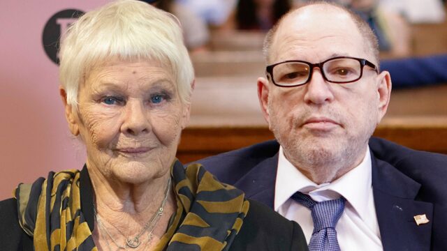 Judy Dench e Harvey Weinstein Getty 1