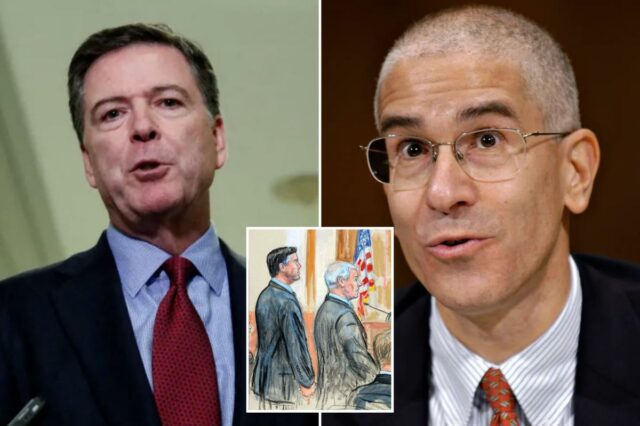 Juiz decide que evidências ligadas ao aliado de James Comey, Juiz decide que evidências ligadas ao aliado de James Comey, Daniel Richman, estão fora dos limites do DOJ