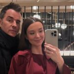 Justin Theroux e Nicole Brydon Bloom