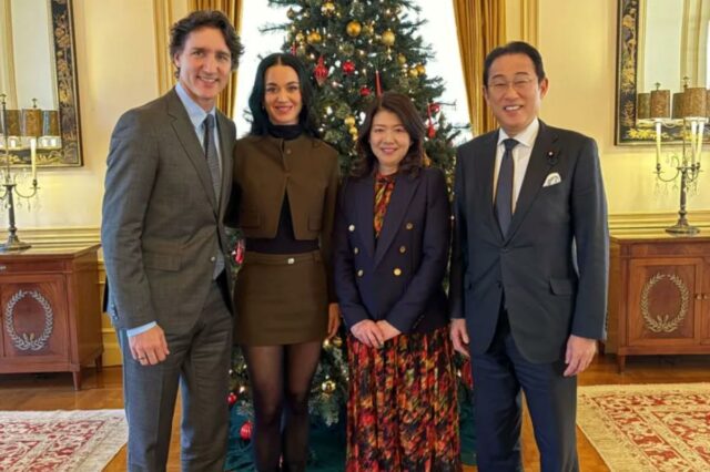 Justin Trudeau fala sobre viagem ao Japão depois que sua nova namorada Katy Perry foi criticada por foto ‘inadequada’
