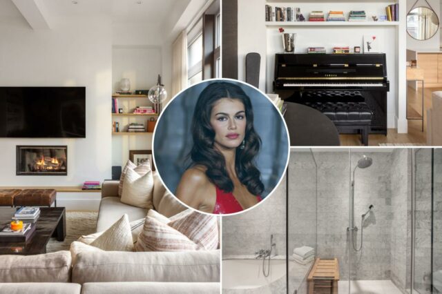 Kaia Gerber pede US $ 5,79 milhões por sua casa Kaia Gerber pede US $ 5,79 milhões por sua casa reformada no Soho após se mudar para a Califórnia