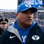 BYU head coach Kalani Sitake
