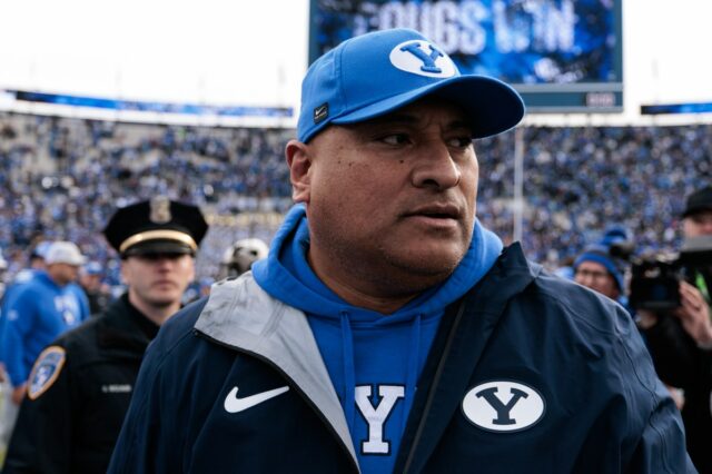 Kalani Sitake, da BYU, decidiu seu futuro em meio ao BYU head coach Kalani Sitake