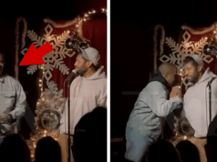 Kanye West foi levado ao palco no Hollywood Improv de Deon Cole 12285 E ele entre ______ A aceitou ontem e as línguas em paz, mas com a morte de um.