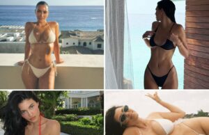 Kardashian Hot Shots de 2025 … Kurves que quebraram a Internet! Fotos quentes de Kardashian de 2025