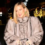 Botas com estampa animal Kate Hudson