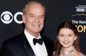 Kelsey Grammer posa com a filha Faith, 13, após separação detalhada de Greer Guia da família de Kelsey Grammer