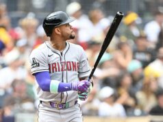 Ketel Marte tem Yankees na lista de proibição de negociação com alguns dos piores times de beisebol O segunda base do Arizona Diamondbacks, Ketel Marte (4), faz um home run solo durante o primeiro turno contra o San Diego Padres em Petco Park.