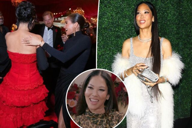 Kimora Lee Simmons detalha ter visto Meghan Markle, Príncipe Harry na festa de 70 anos de Kris Jenner
