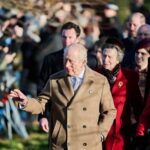 A vila de Flitcham, que faz parte da propriedade do monarca em Sandringham, em Norfolk.