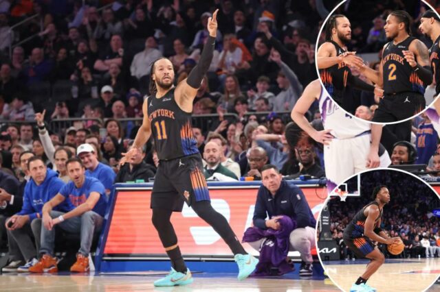 Knicks esmagam Jazz em dominação de ponta a ponta alimentada Knicks esmagam Jazz em dominação de ponta a ponta alimentada por um início selvagem de 23-0