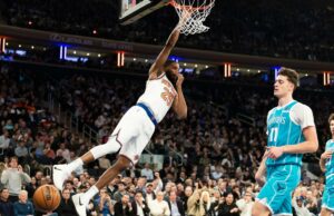 Knicks se recuperam de uma derrota feia com risadas sobre o humilde Hornets Knicks se recuperam de uma derrota feia com risadas sobre o humilde Hornets