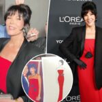 Kris Jenner está 'envelhecendo ao contrário' em uma recriação perfeita de uma de suas roupas dos anos 80