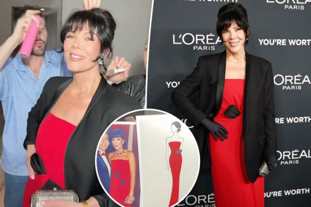 Kris Jenner está 'envelhecendo ao contrário' em uma recriação perfeita Kris Jenner está 'envelhecendo ao contrário' em uma recriação perfeita de uma de suas roupas dos anos 80