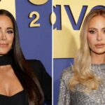 Kyle Richards dá atualizações sobre sobriedade depois que Dorit questiona se ela está bebendo champanhe na estreia da 15ª temporada de RHOBH