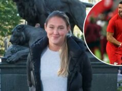 Kylie Kelce vive o sonho de Travis Kelce enquanto brinca com lontras – IYKYK Kylie Kelce compartilha reação hilariante à promoção de Taylor Swift Song Wood