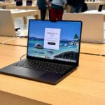M5 macbook pro - apple store -arin waichulis