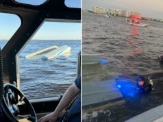 Lancha cai no rio da Flórida deixando 3 mortos e 1 gravemente ferido Lancha cai no rio da Flórida deixando 3 mortos e 1 gravemente ferido