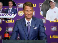 Lane Kiffin lamenta não ter conseguido terminar os negócios de Ole Miss na introdução da LSU Lane Kiffin lamenta não ter conseguido terminar os negócios de Ole Miss na introdução da LSU
