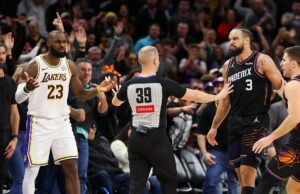 LeBron James aborda as travessuras de Dillon Brooks, ‘We Just Compete!’ lebron-james--dillon-brooks-getty-1