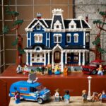 transformando a casa de lego em uma mesa