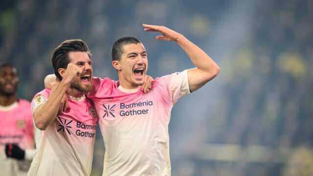 Leverkusen vence o Dortmund na Copa da Alemanha
