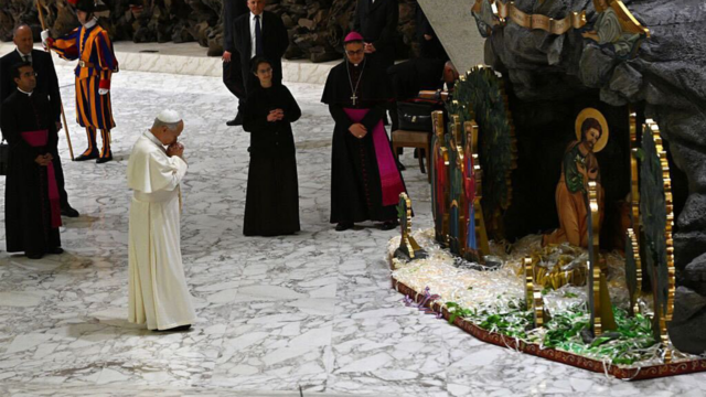 Líder pró-vida elogia o ‘inspirador’ presépio antiaborto do Vaticano: ‘É realmente lindo’
