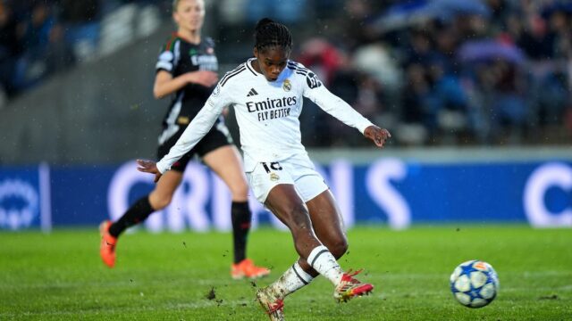 Liga dos Campeões Feminina da UEFA – Caicedo ajuda o Real Madrid a vencer o Wolfsburg; Arsenal e Juventus vencem
