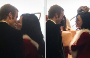 Lily Allen beija Jonah Freud durante a festa de Natal após a separação de David Harbor Lily-Allen-splash-3