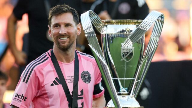 Lionel Messi diz: 'Este é o momento que eu esperava' Lionel Messi diz: 'Este é o momento que eu esperava' após o triunfo do Inter Miami na MLS Cup