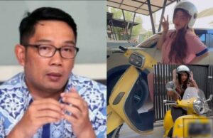 Lisa Mariana e Aura Kasih têm motos gêmeas, Ridwan Kamil as comprou? Lisa Mariana e Aura Kasih têm motos gêmeas, Ridwan Kamil as comprou?