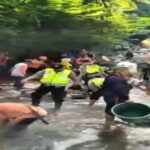 Locais de banho do chuveiro Tegal 13 e 5 Guci temporariamente fechados após inundações repentinas