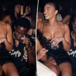 Lori Harvey senta no colo de Damson Idris durante passeio repleto de PDAs no Art Basel Miami: 'Eles eram super fofos'