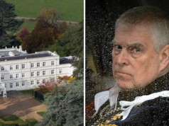 Má condição: Andrew não receberá reembolso de US $ 1 milhão quando sair de casa em Windsor Andrew e o Príncipe William comparecem ao funeral da Duquesa de Kent em 4 de setembro.