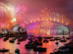 Mais de 1,1 milhão de pessoas preparadas para uma celebração de NYE notavelmente diferente em Sydney Sydney NYE 2024. ALTA RES. Os fogos de artifício da meia-noite da véspera de Ano Novo no porto de Sydney, vistos da cadeira da Sra. Macquaries. 31 de dezembro de 2024. Foto: Wolter Peeters, The Sydney Morning Herald.
