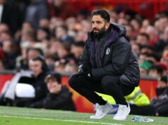 Man United e Ruben Amorim devem explorar as três principais fraquezas do West Ham Imagem aproximada de Ruben Amorim.