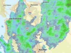Mapa de chuva ao vivo: acompanhe as tempestades da semana de Natal na Bay Area Mapa de chuva ao vivo: acompanhe as tempestades da semana de Natal na Bay Area