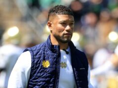 Marcus Freeman, da Notre Dame, recebe fortes conselhos da NFL de Chris Petersen Marcus Freeman, Notre Dame head coach