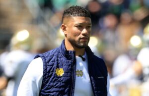 Marcus Freeman, da Notre Dame, recebe fortes conselhos da NFL de Chris Petersen Marcus Freeman, Notre Dame head coach