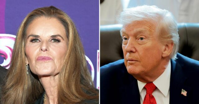 Maria Shriver dobra as críticas de Donald Trump sobre o Maria Shriver reage ao nome de Donald Trump sendo adicionado ao Kennedy Center