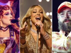 Mariah Carey, Chappell Roan e Post Malone entre os artistas de ‘Dick Clark’s New Year’s Rockin’ Eve’ Mariah Carey, Chappell Roan e Post Malone entre os artistas de 'Dick Clark's New Year's Rockin' Eve'